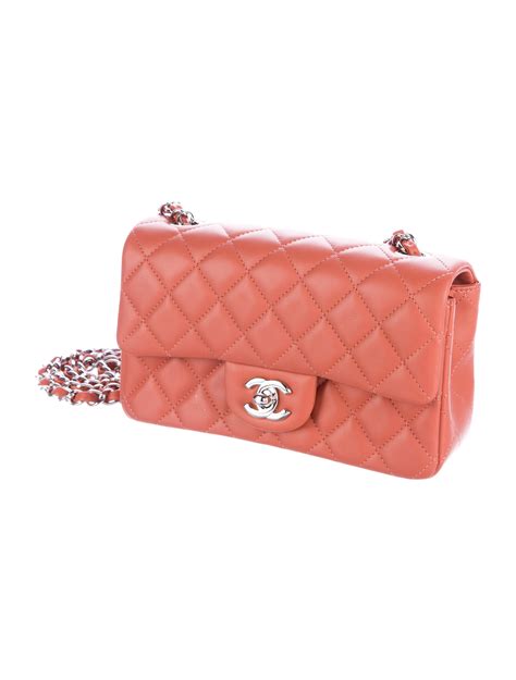 chanel mini classic flap bag pink|chanel mini rectangular flap bag.